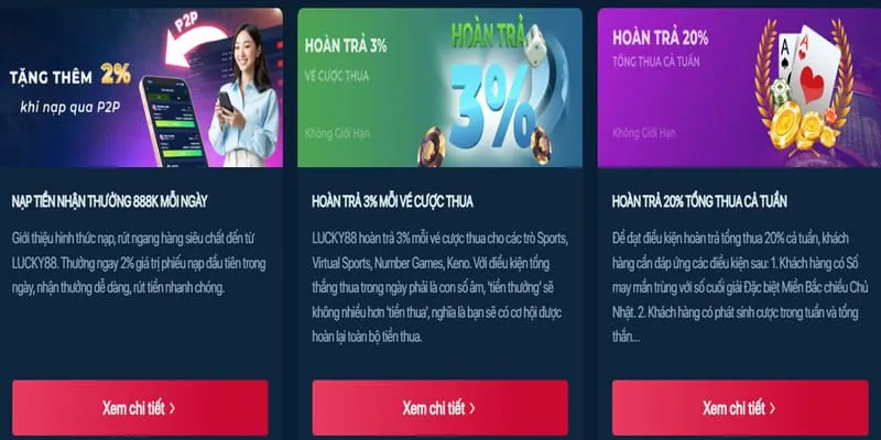 Hoàn trả hàng ngày 77 ball khuyến mãi